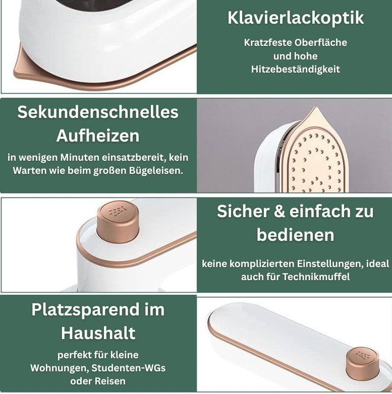 WrinkleAway – Faltenfrei. Jederzeit. Überall.